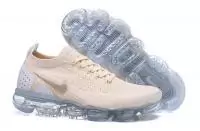 nike air vapormax flyknit 2 femme chaussures 942843-201 beige